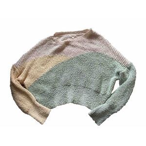 Debut Pastel Colorblock Sweater